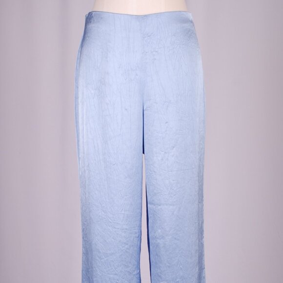 EUC Vince High-Rise Satin Wide Leg Pant, Sz - Lg - Picture 6 of 8